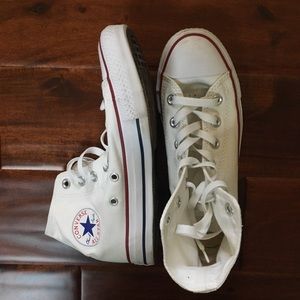 White High Top Converse